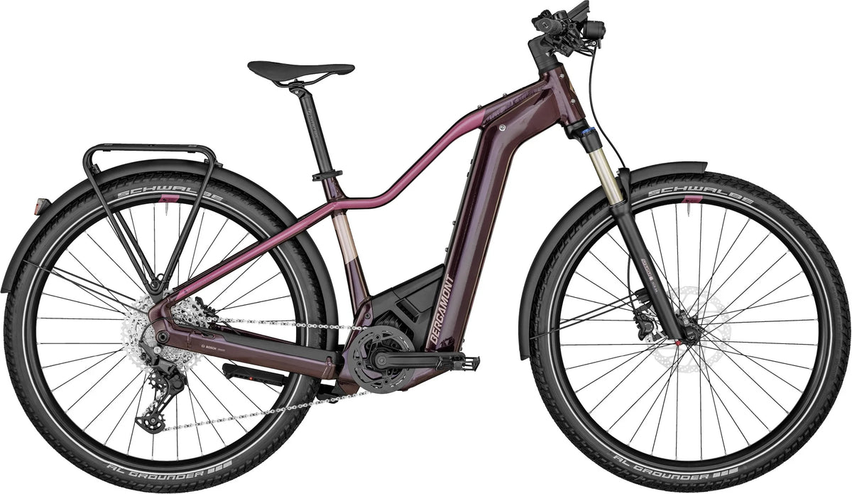 Bergamont E-Revox Premium Pro FMN aubergine red M