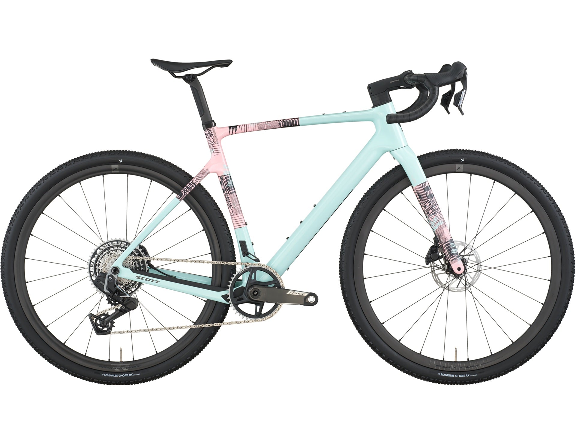 Scott Addict Gravel 10 2026 gelato blue/gelato pink