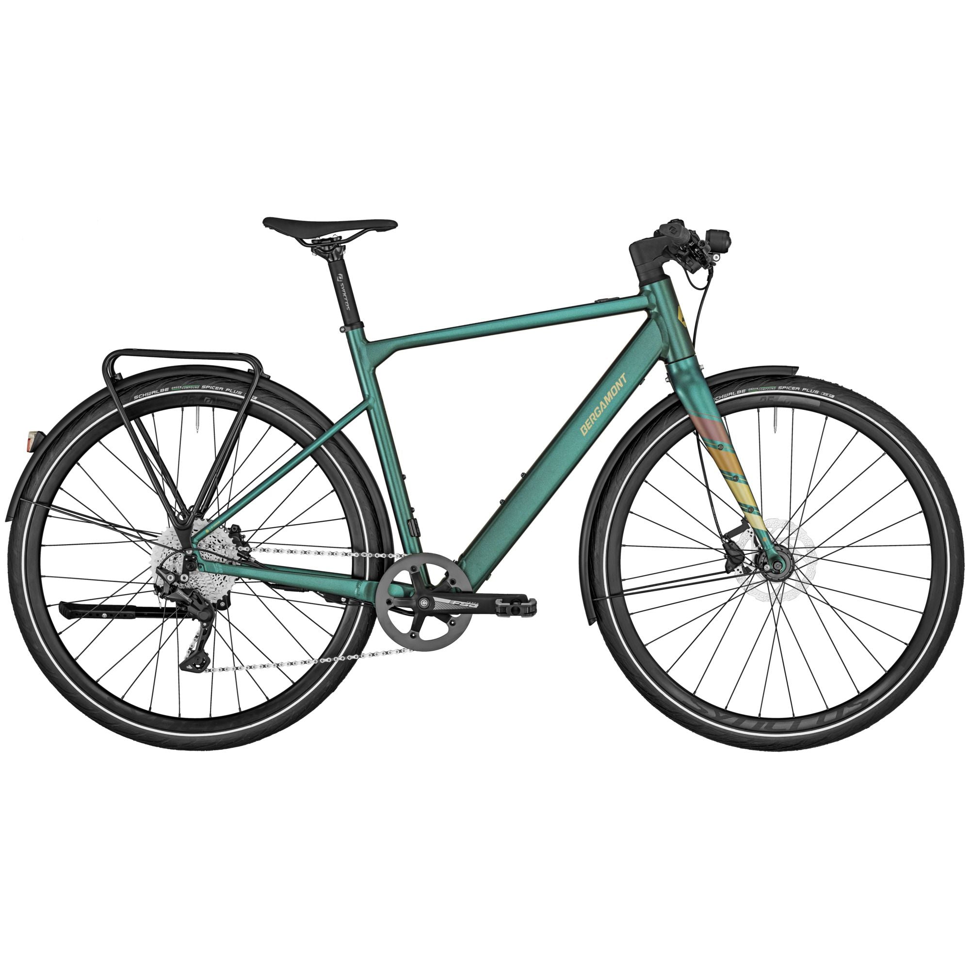 Bergamont E-Sweep Tour (Herren) 2025 dark green 61