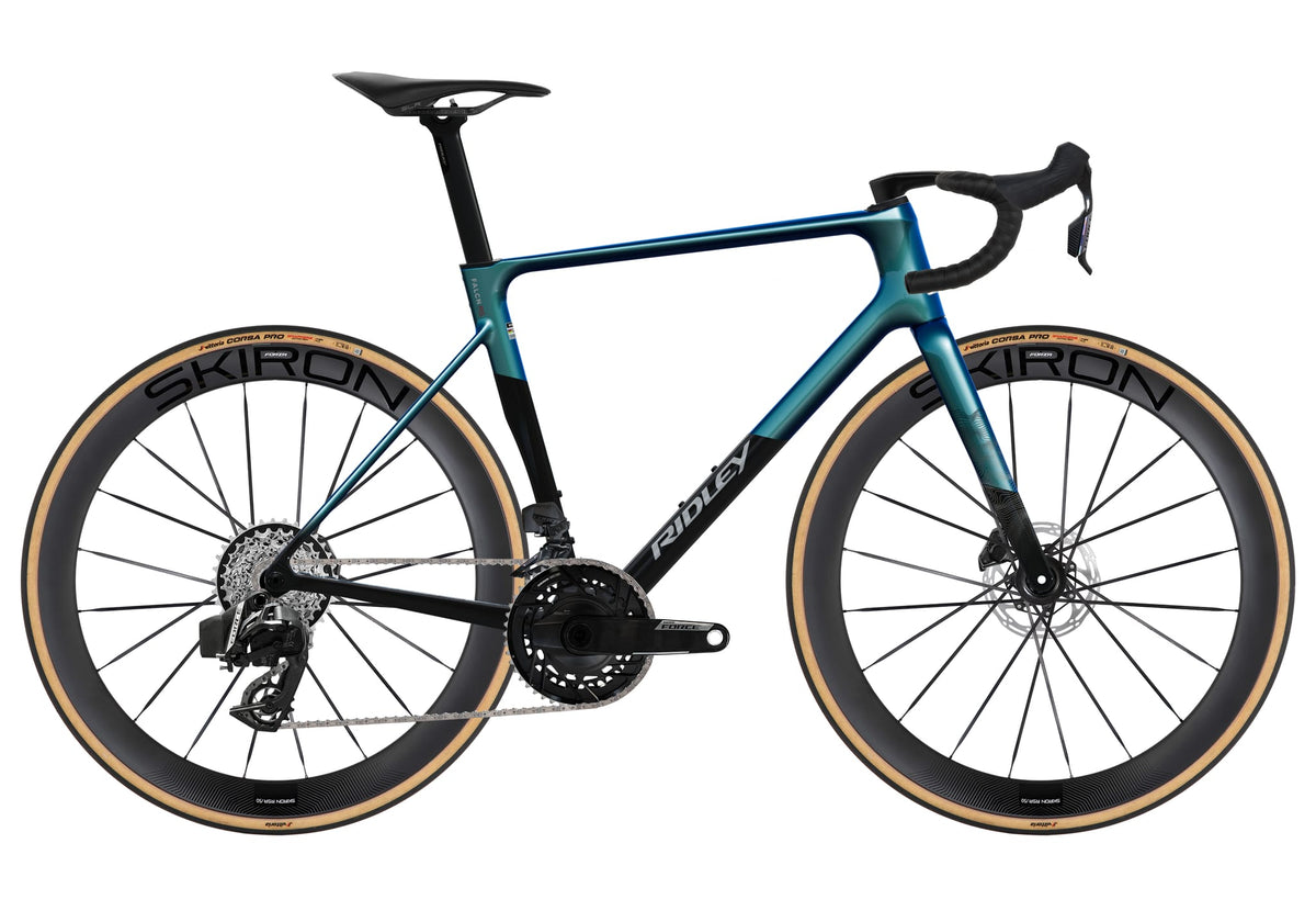 Ridley Falcn RS 2.0 Force AXS UD carbon/peacock green