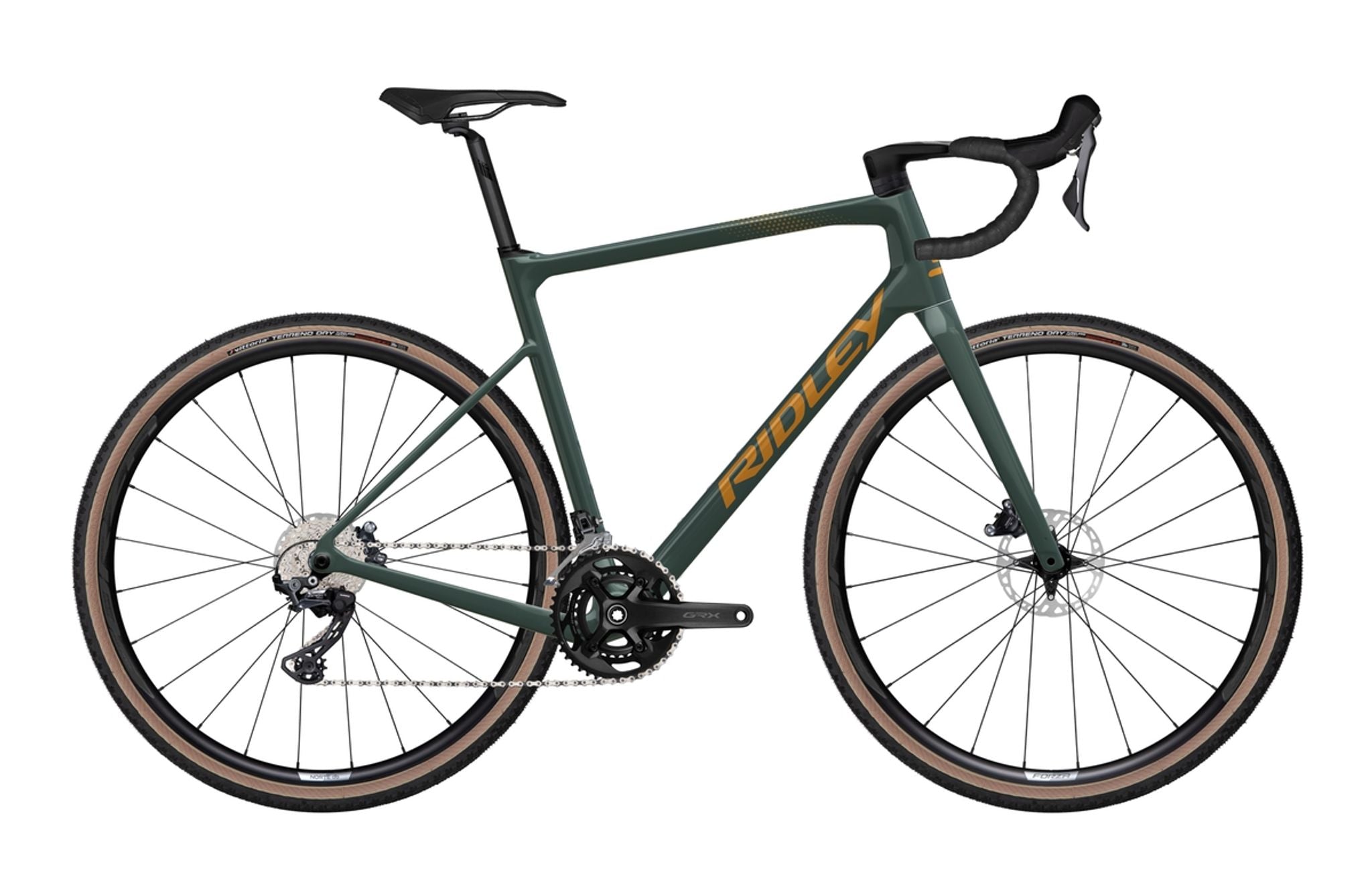 Ridley GRIFN Gravel GRX 800 (2x12) 2025 smoke green