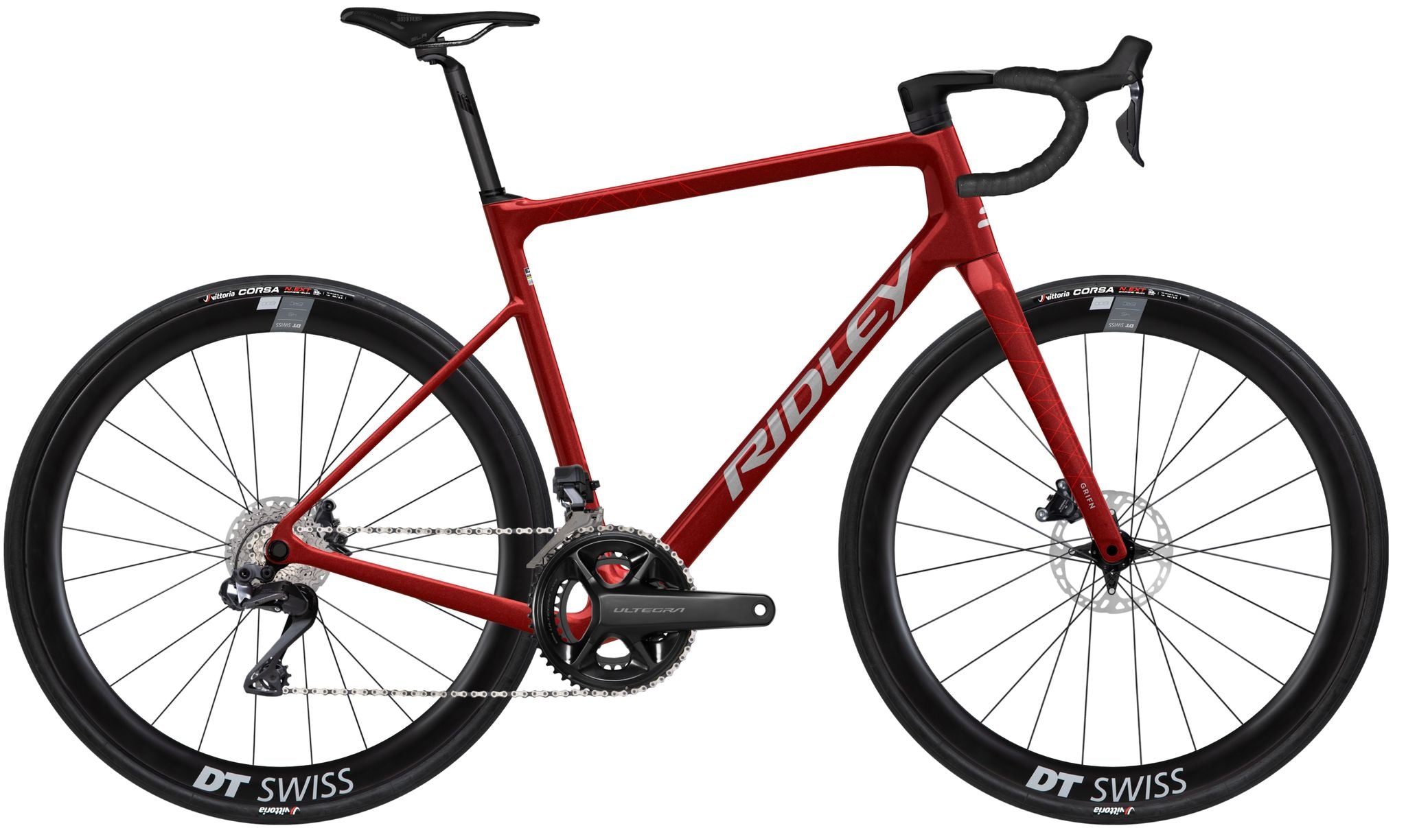 Ridley Grifn Road 105 Di2 candy red metallic
