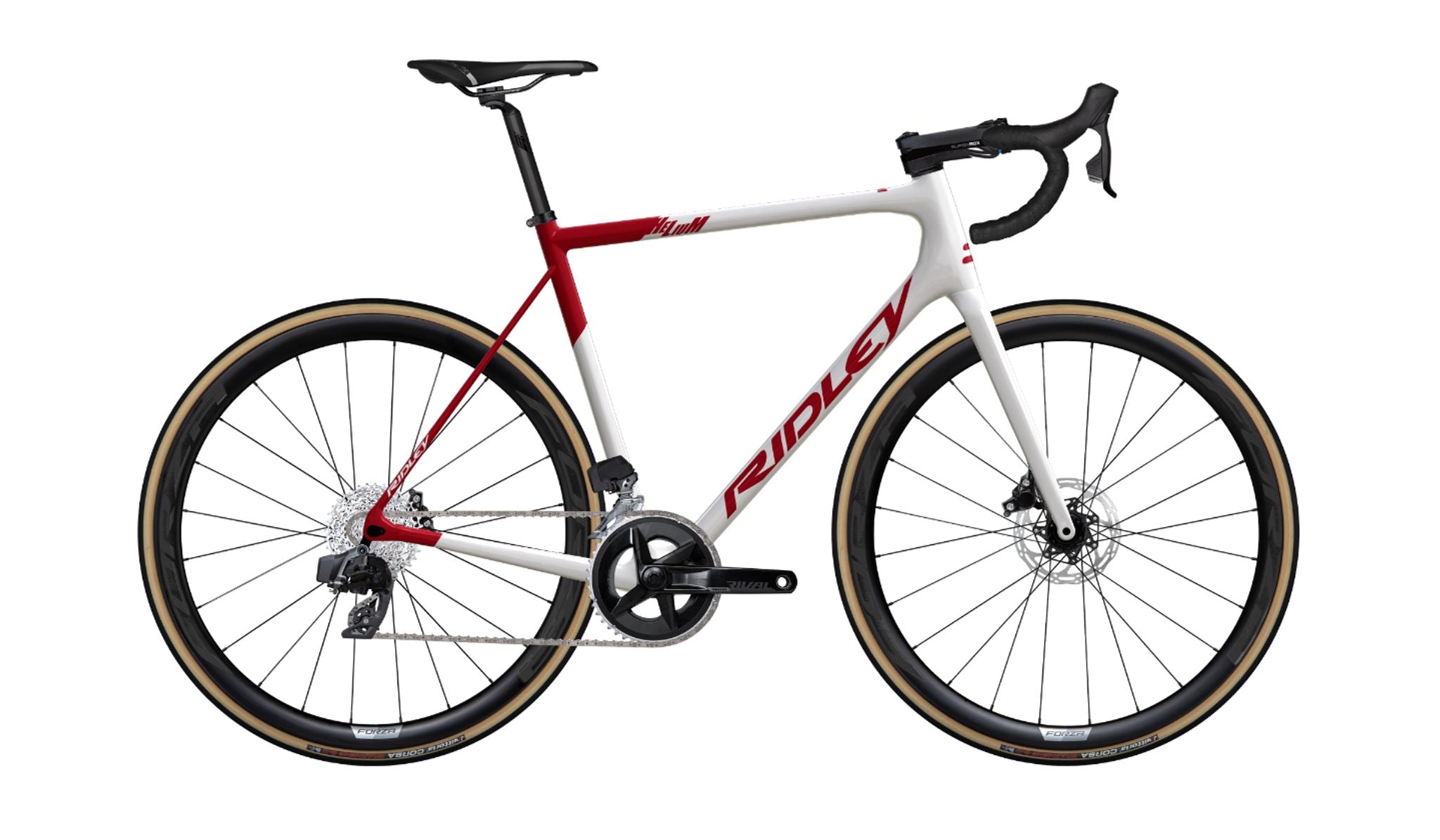 Ridley Helium Disc Rival AXS 2024 white/merlot XL