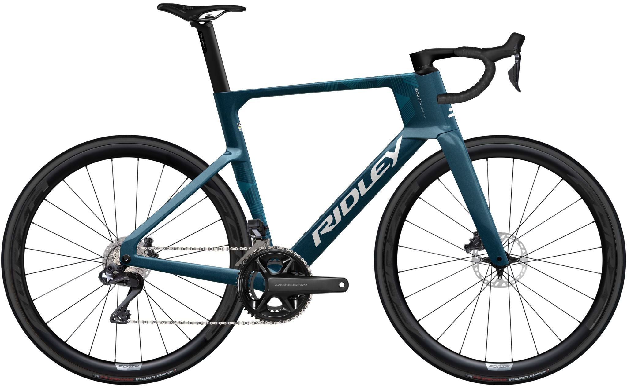 Ridley Noah 3.0 Rival AXS (2x12) petrol blue metallic