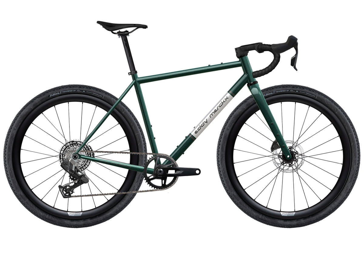 Eddy Merckx Corsa Strasbourg Rival XPLR racing green metallic