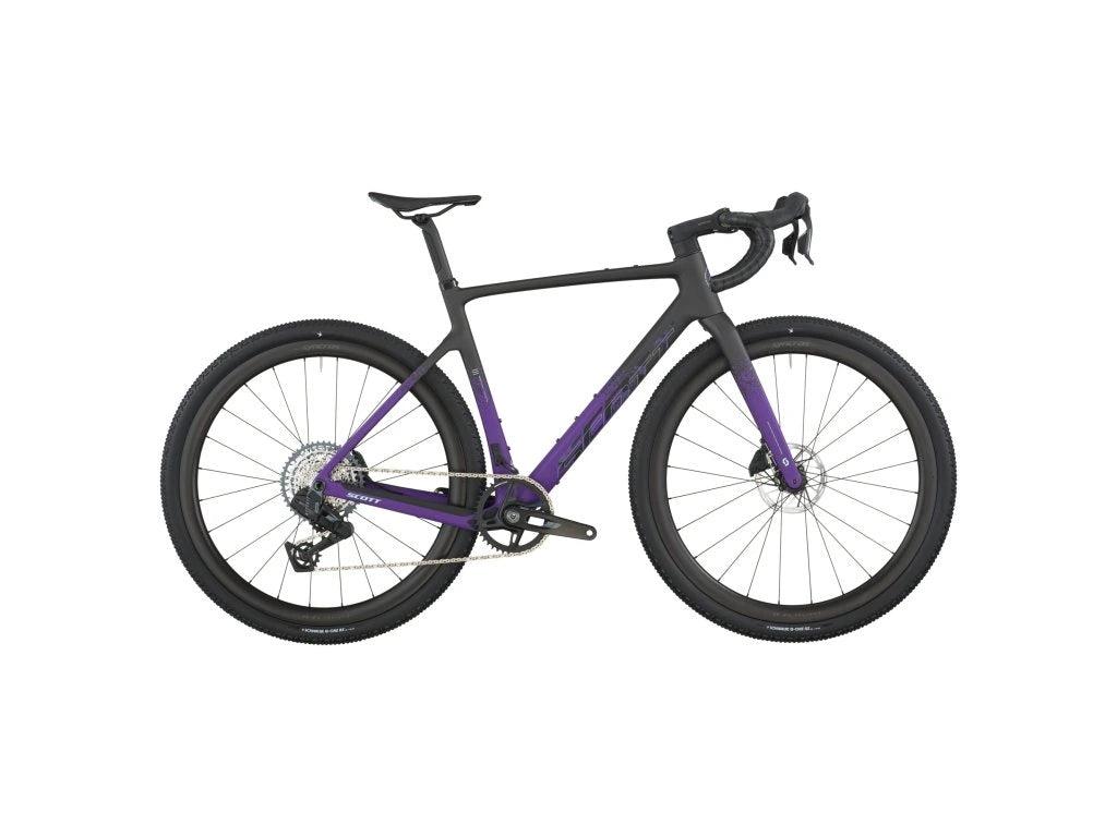 Scott Addict Gravel 20 2026 carbon black/indigo purple