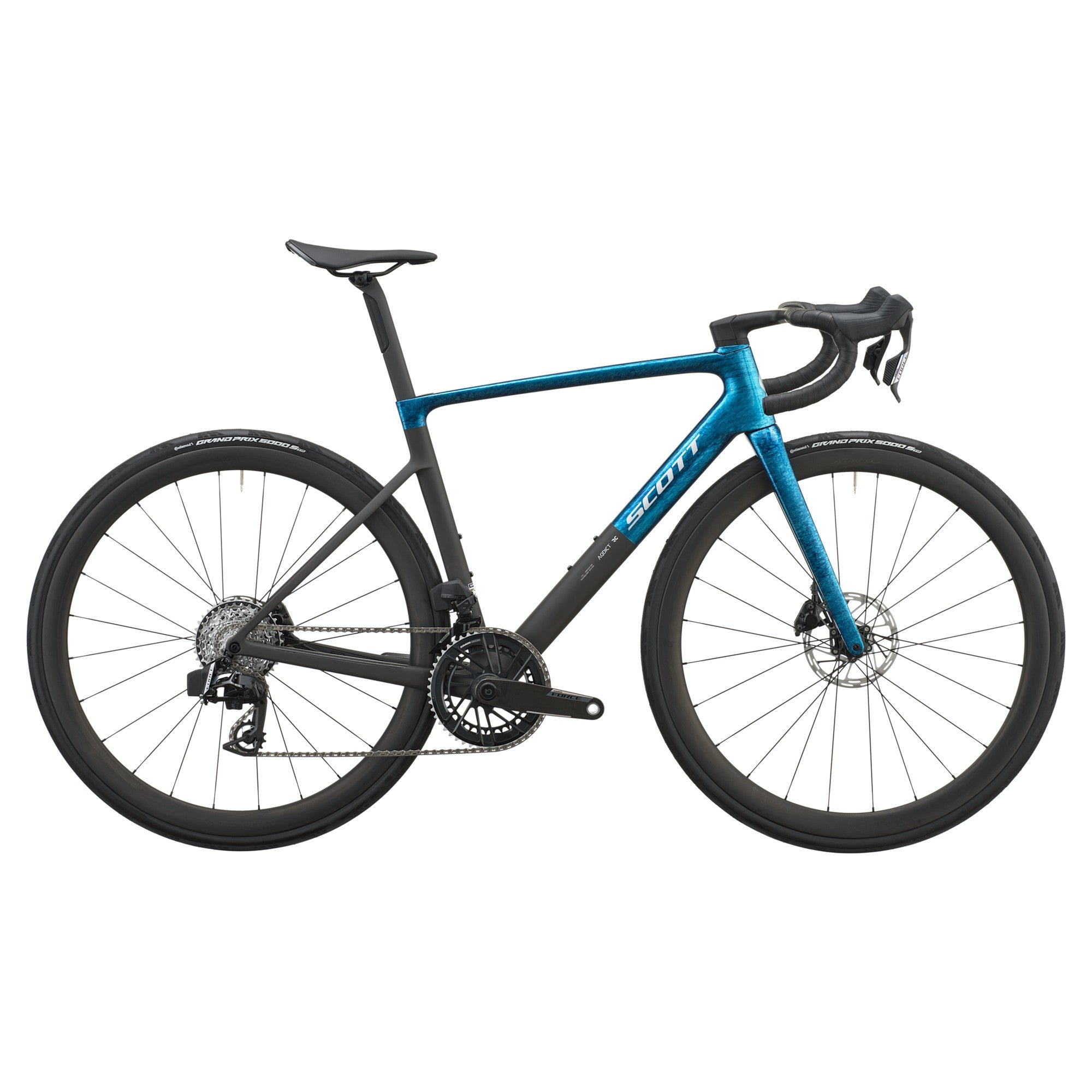 Scott Addict RC Team 2027 watery blue/carbon black