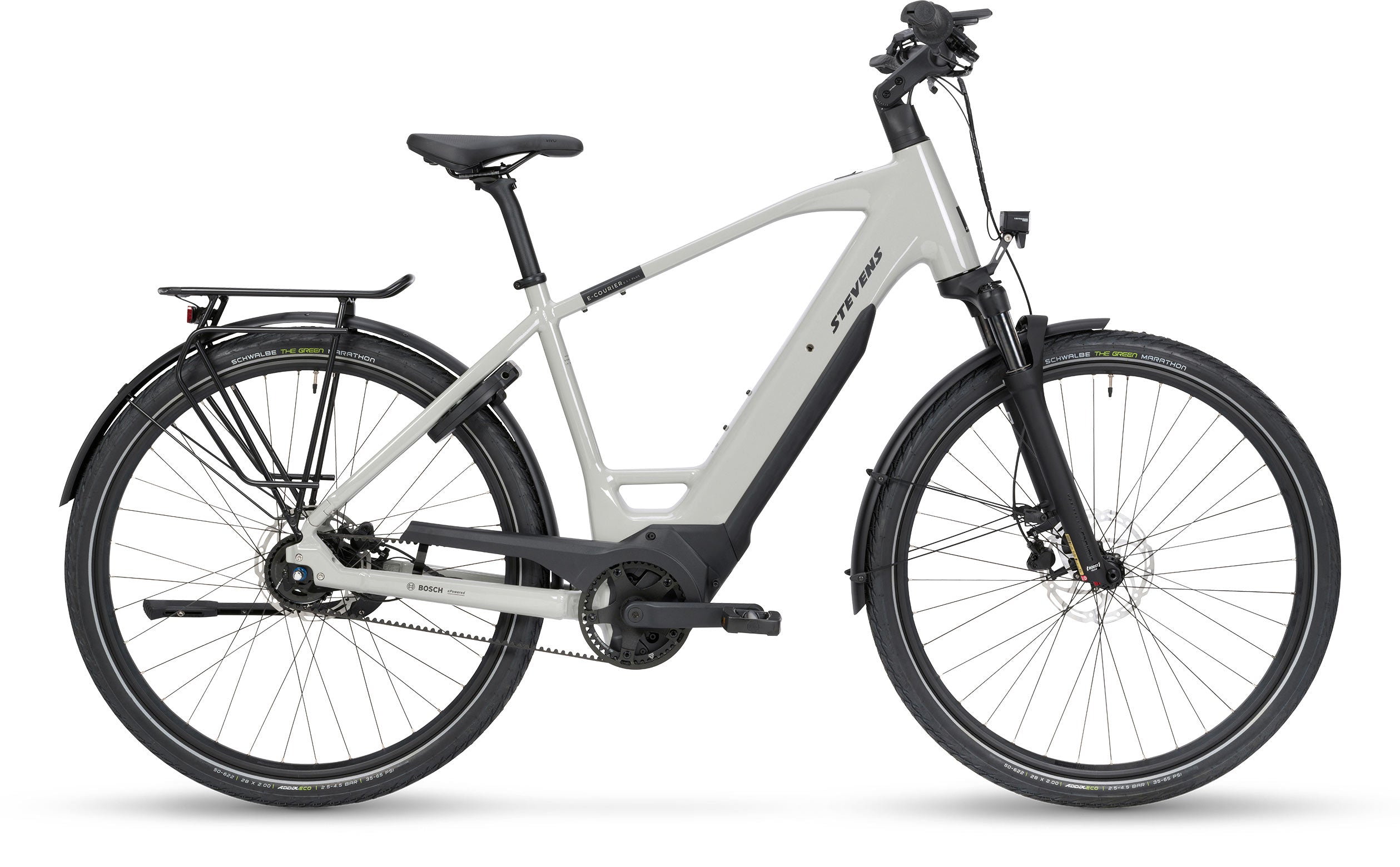 Stevens E-Courier 6.5.1 Plus HT 2026 sand grey