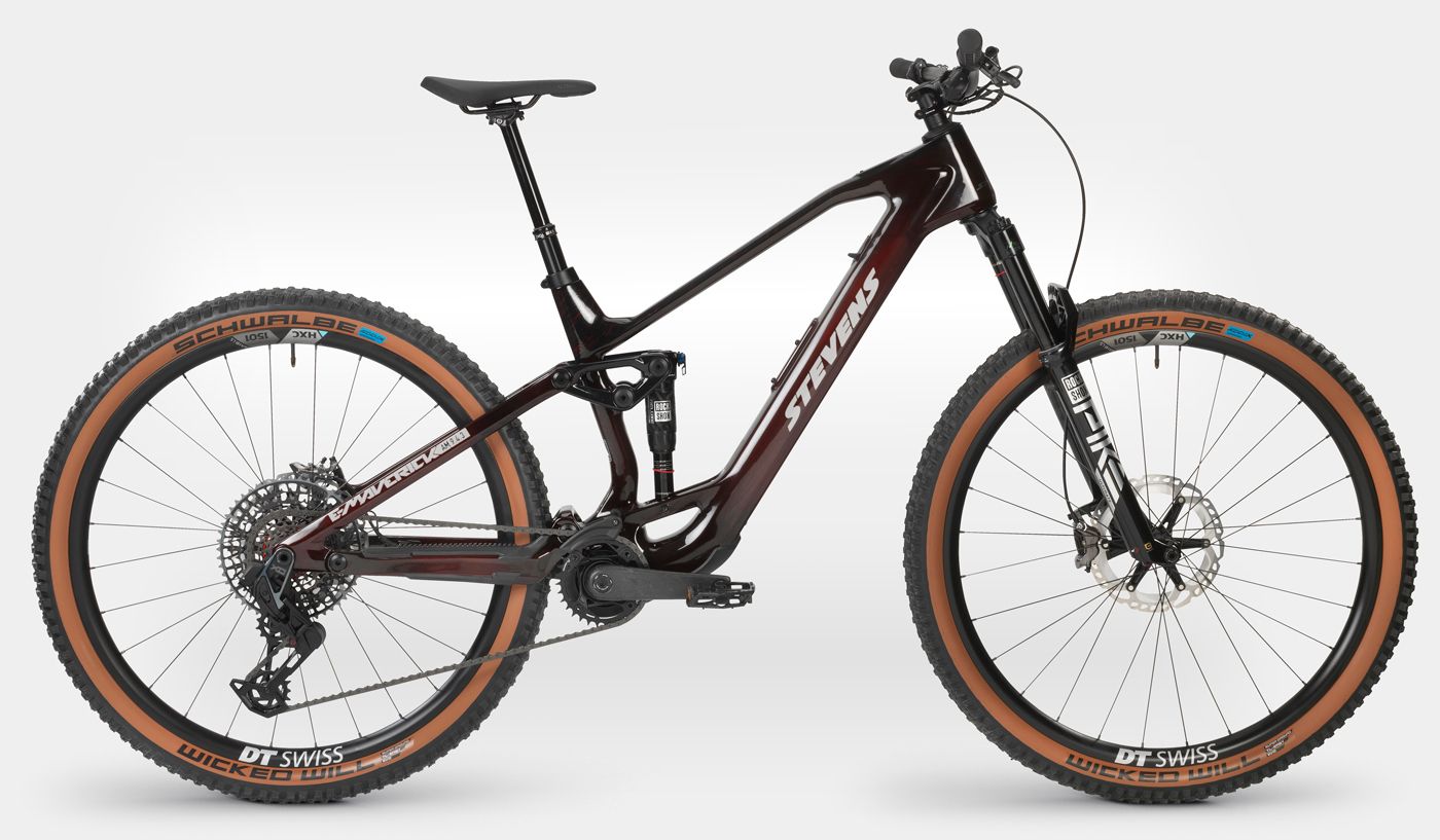 Stevens E-Maverick AM 9.4.3 2025 dark lava red M (R3)