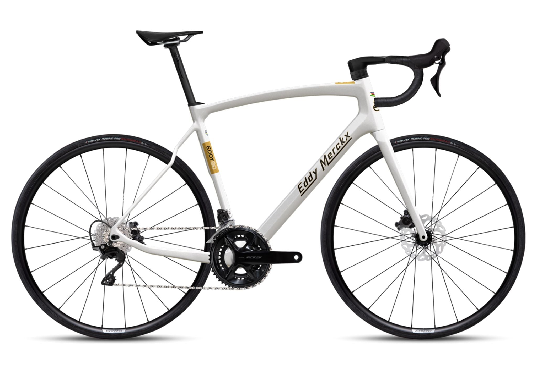 Eddy Merckx Mendrisio 105 (2x12) pearlwhite S