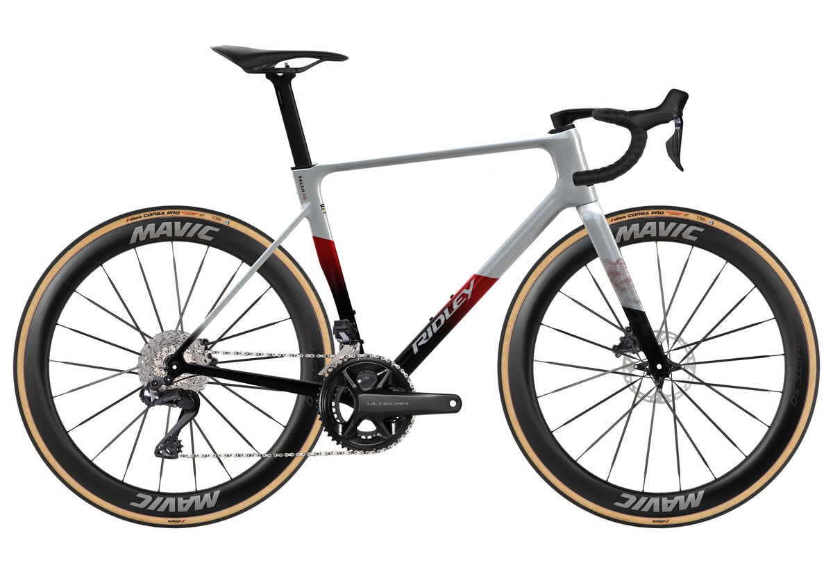 Ridley Falcn RS 2.0 Ultegra Di2 silver/black/candy red