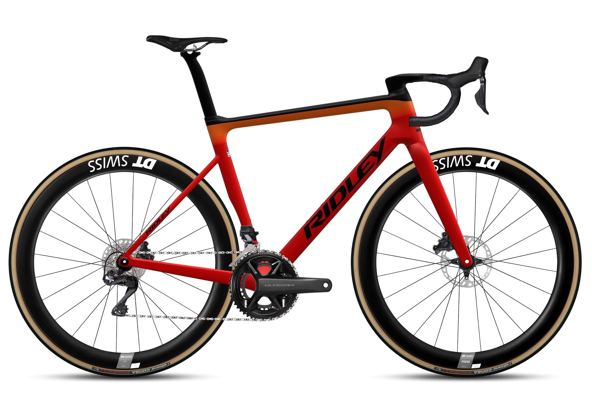 Ridley Falcn RS Ultegra Di2 2025 red/orange/black M