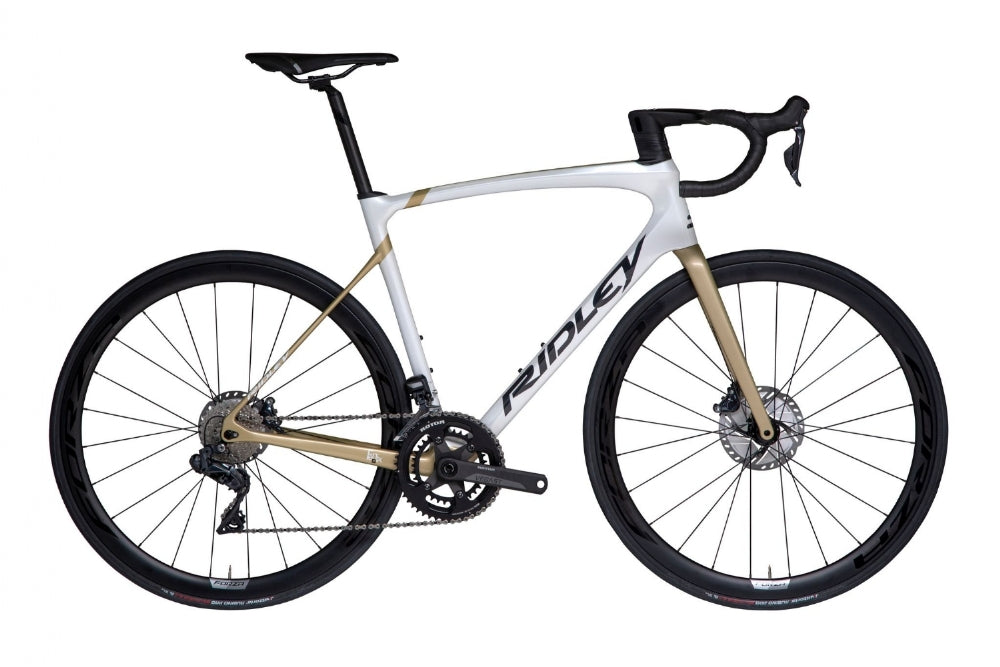 Ridley Fenix SLiC Ultegra Di2 2024 white/gold M