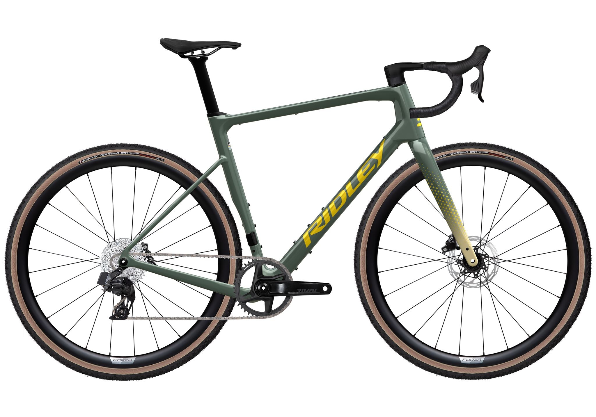 Ridley GRIFN RS Rival AXS XPLR smoke green