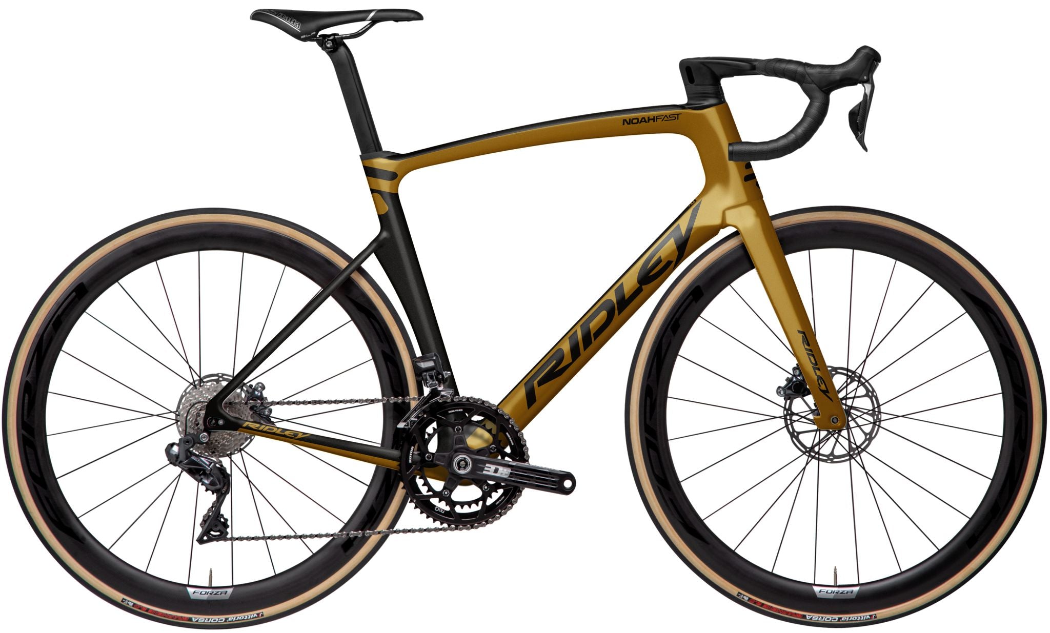 Ridley Noah Fast Disc 2024 Ultegra Di2 gold/black L