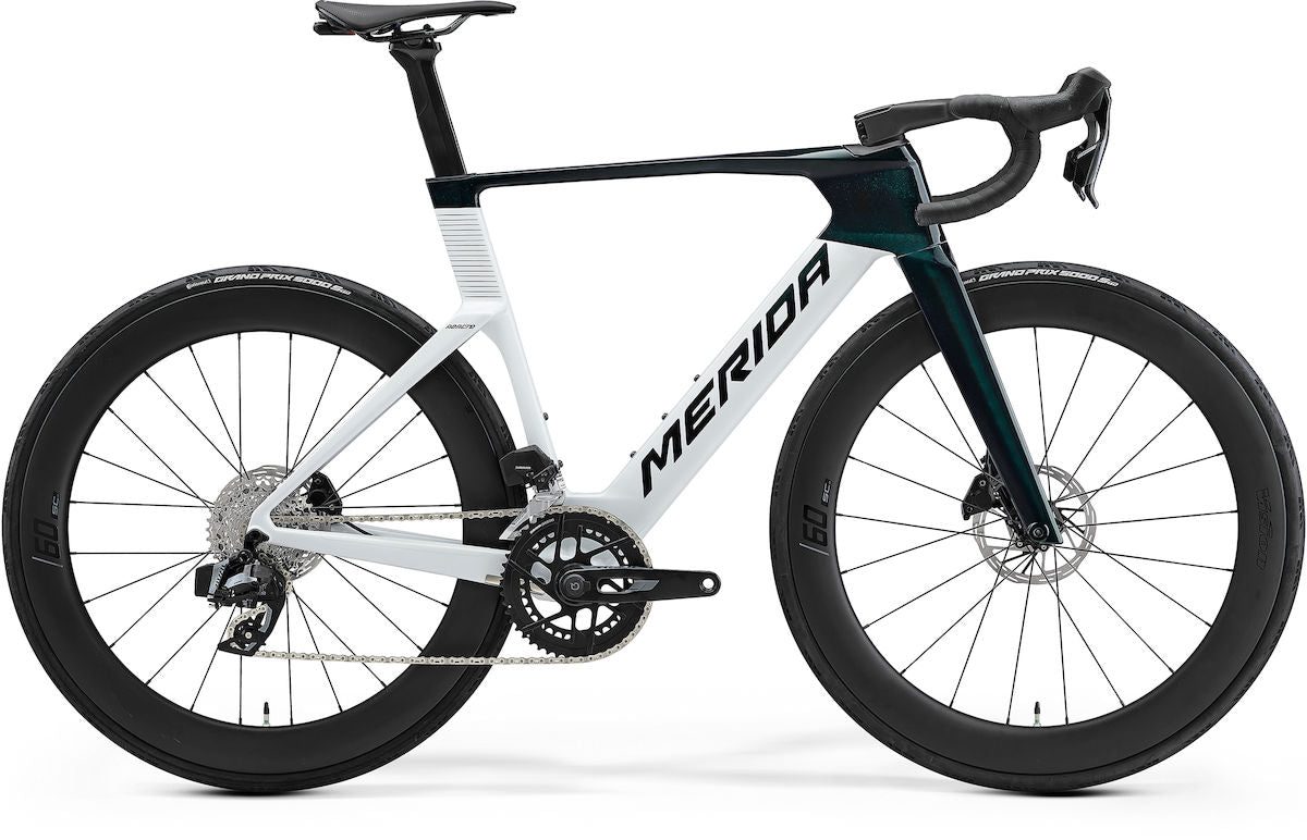 Merida Reacto 7000 2027 halo green/pearl white