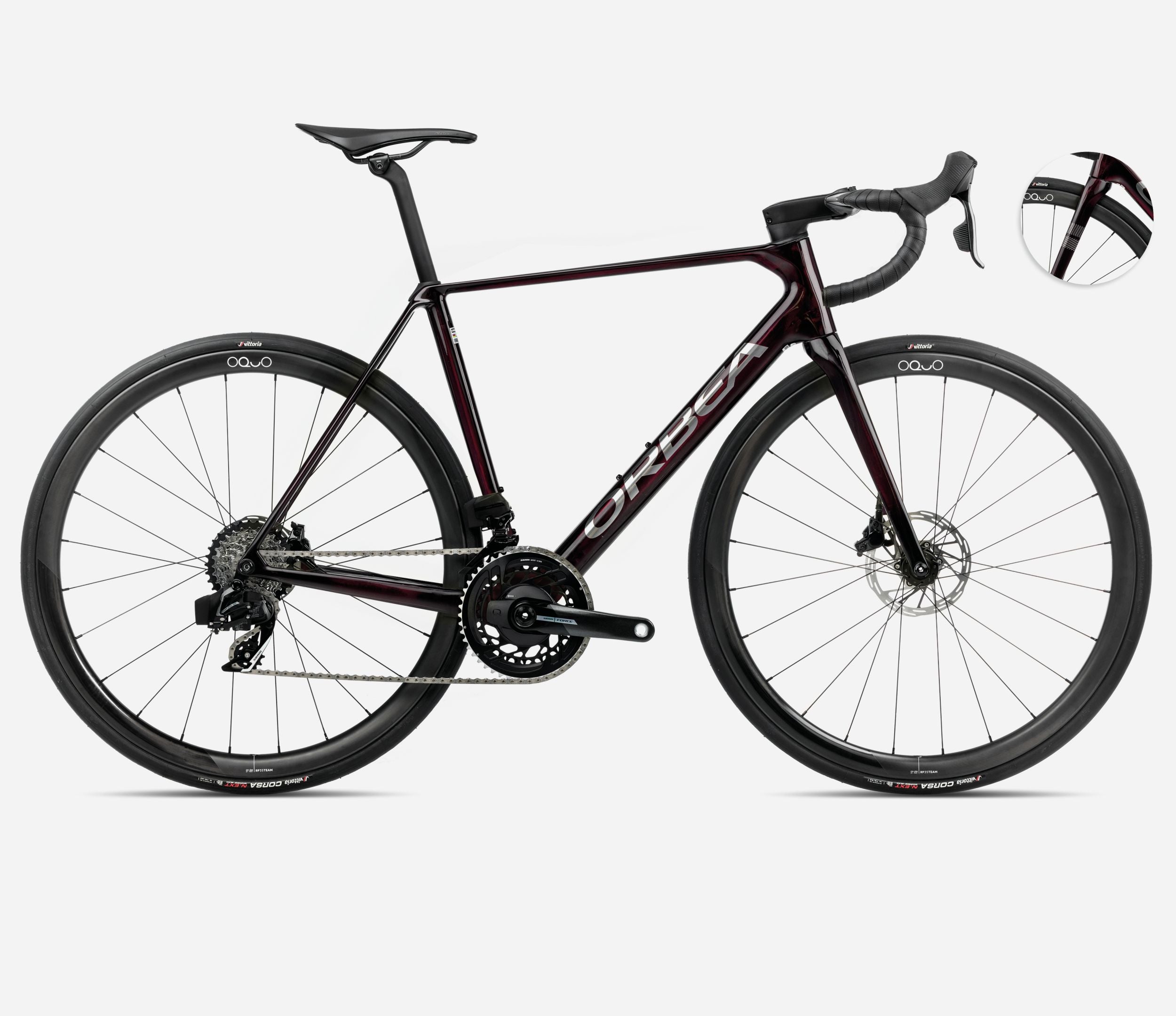 Orbea Orca M21e Team PWR 2025 wine red