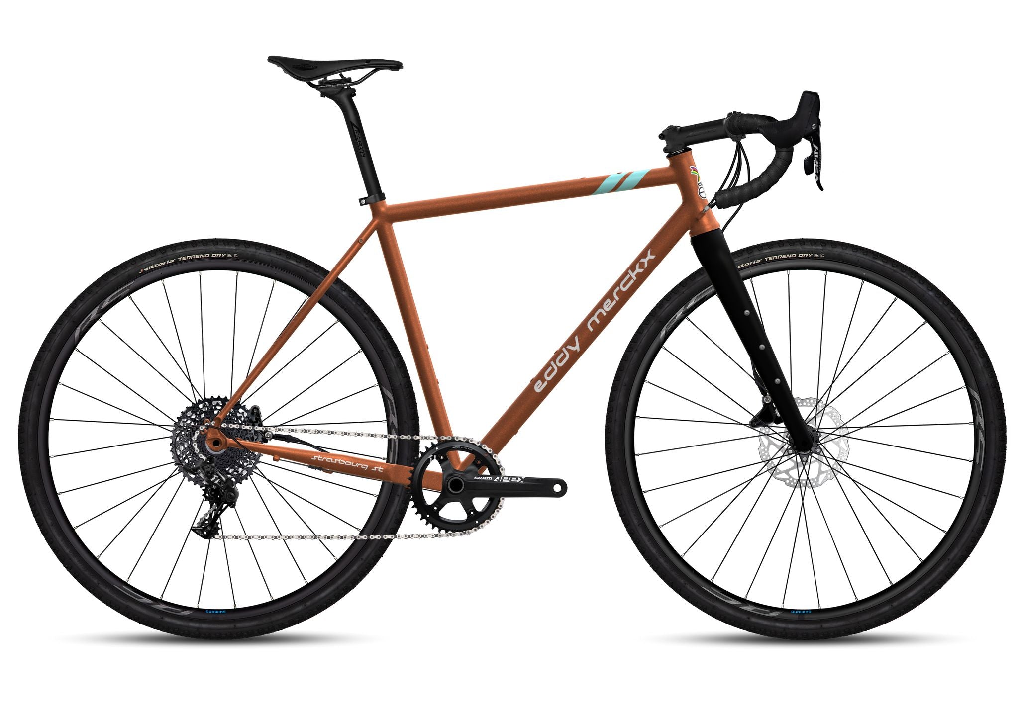 Eddy Merckx Strasbourg Steel Apex XPLR 2026 copper metallic M