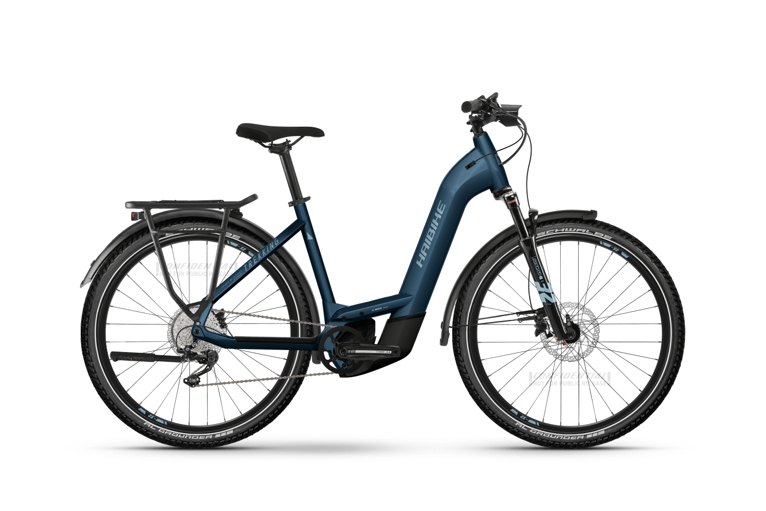 Haibike Trekking 8 2024 Low royal blue