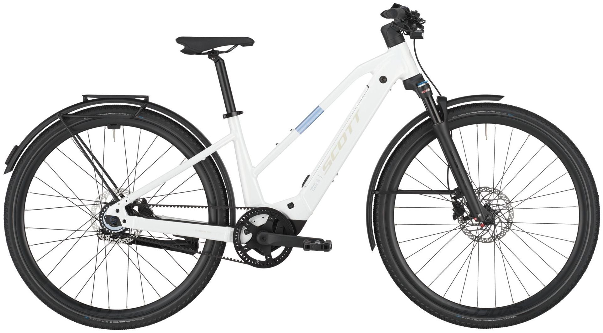 Scott Passage 10 Belt Slope 2025 bianco white M